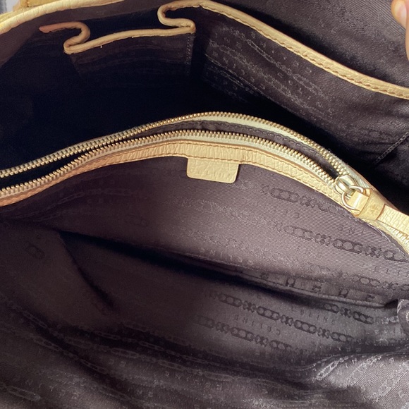 CELINE buggy canvas beige tote bag vintage - Picture 6 of 16